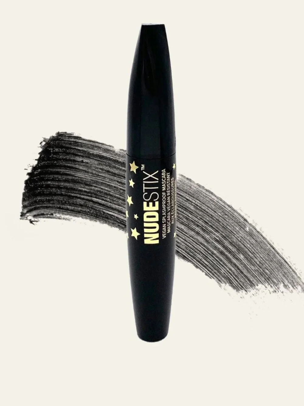 Nudestix Vegan Splashproof Mascara Black 12ml/0.41fl.oz. Full Size - NIP